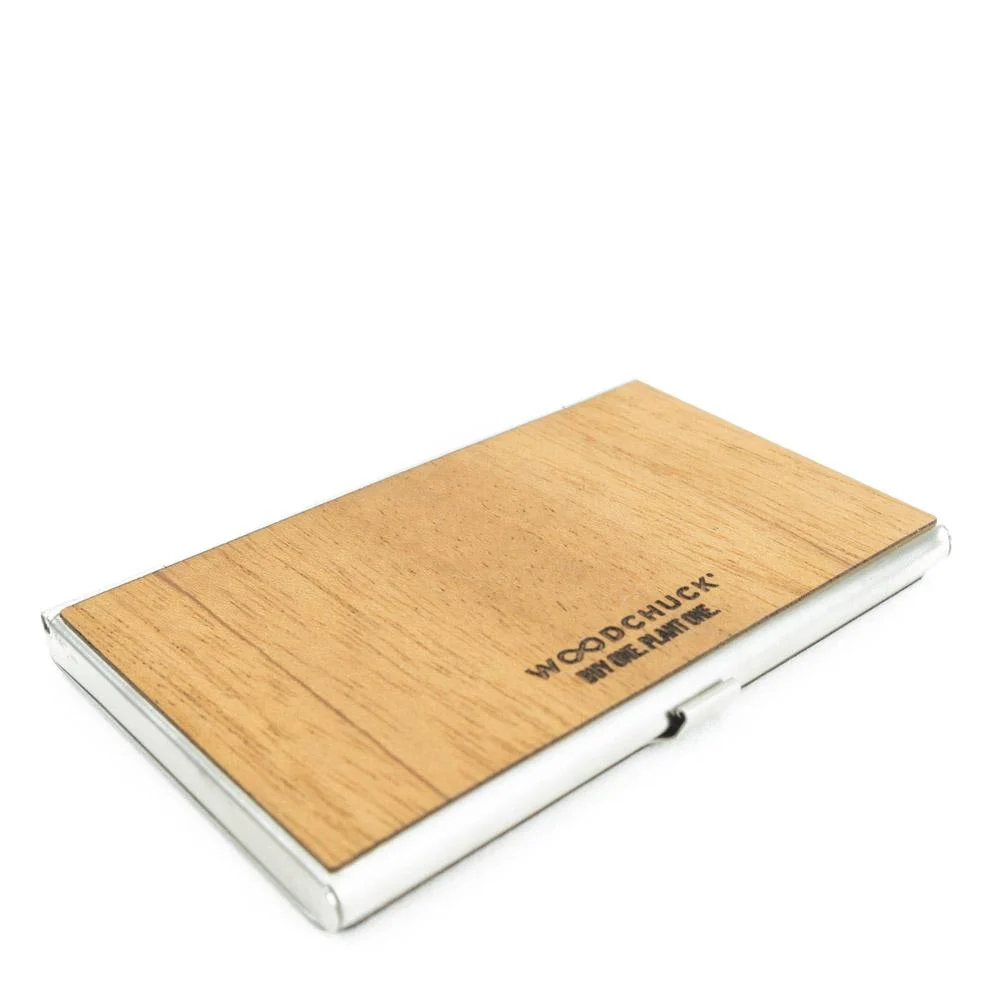 Wood Business Card Holder - Image 4