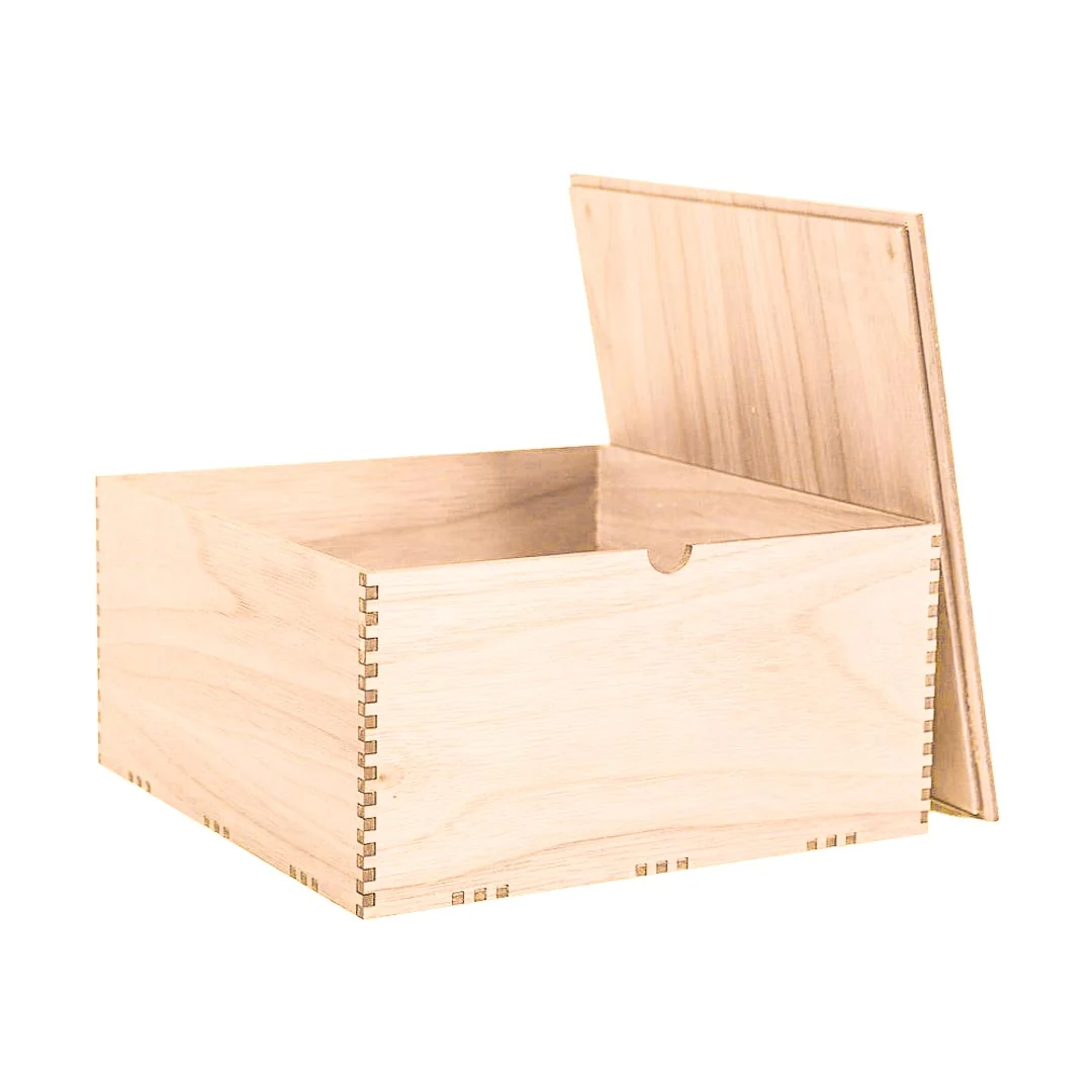 8" Wooden Large Gift Box - Image 11