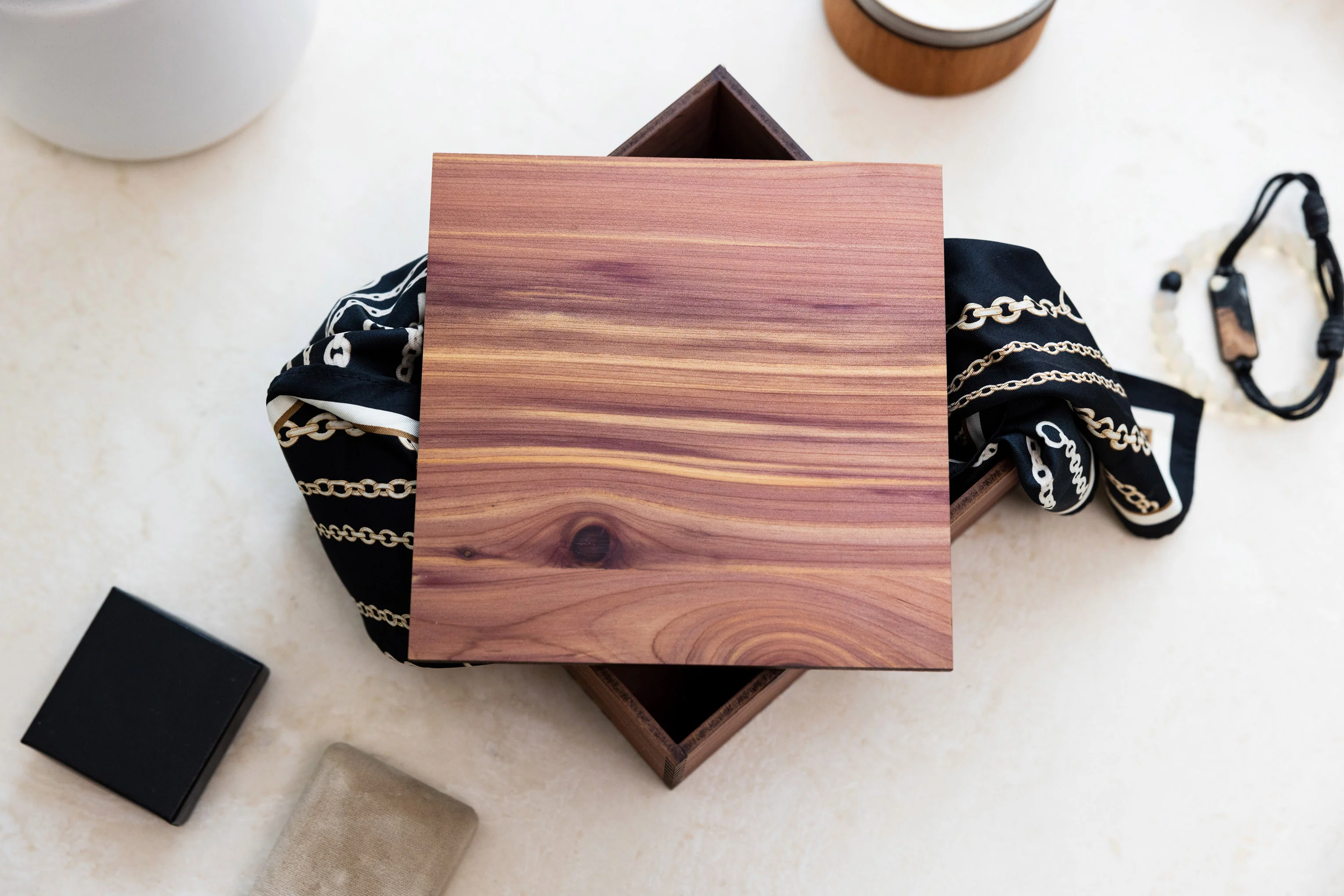 8" Wooden Large Gift Box - Image 3