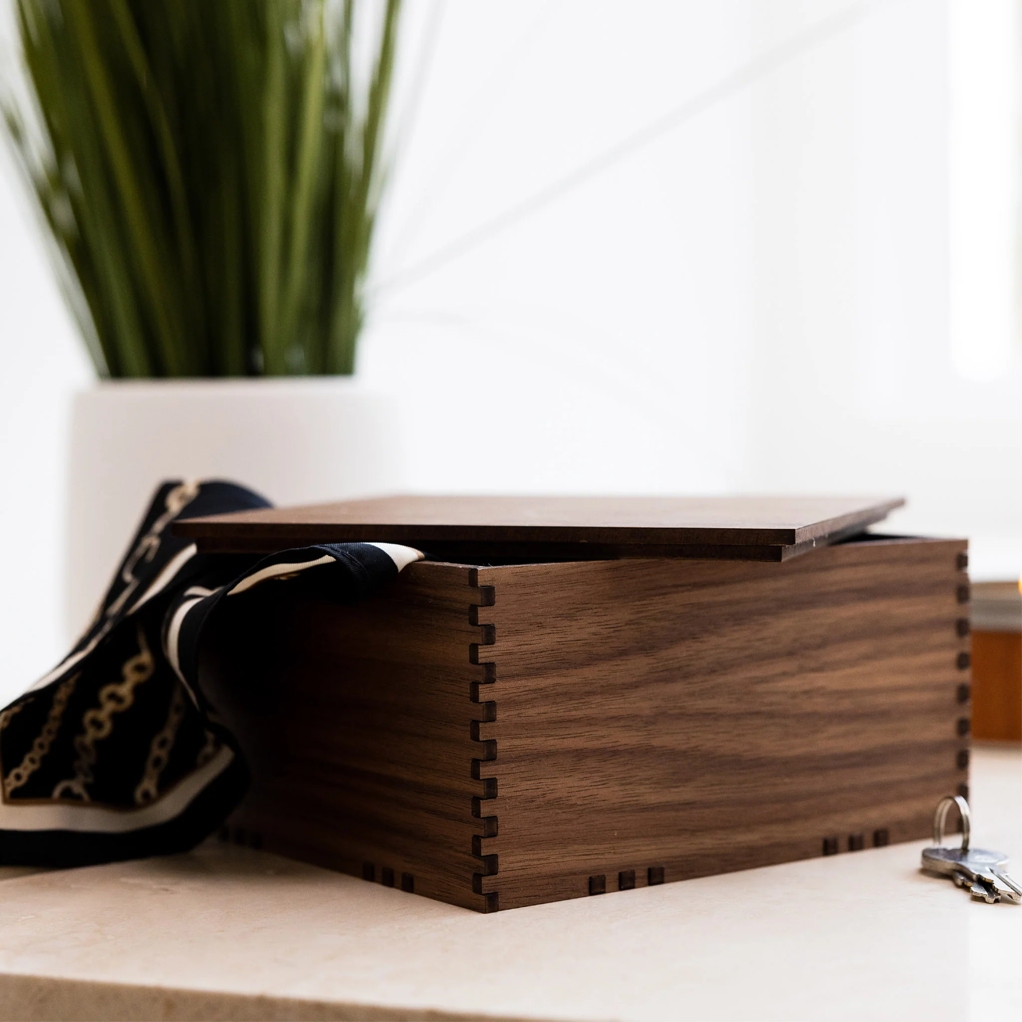 6" Wood Gift Box - Image 6