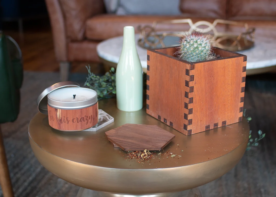 Square Desktop Planter - Image 6