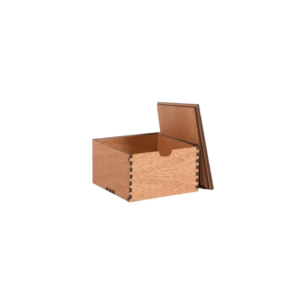 3" Wood Gift Box - Image 3