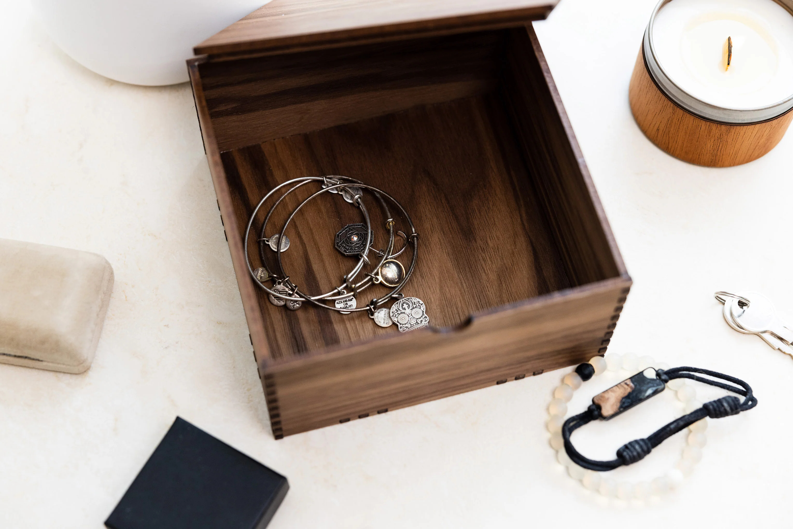 3" Wood Gift Box - Image 5