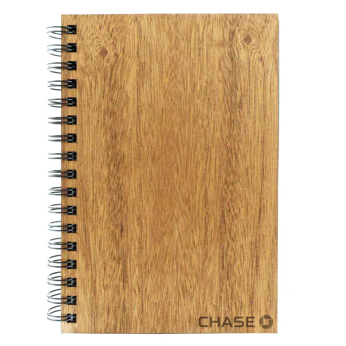 Wood Customizable Spiral Journal with Corporate Logo - Image 5