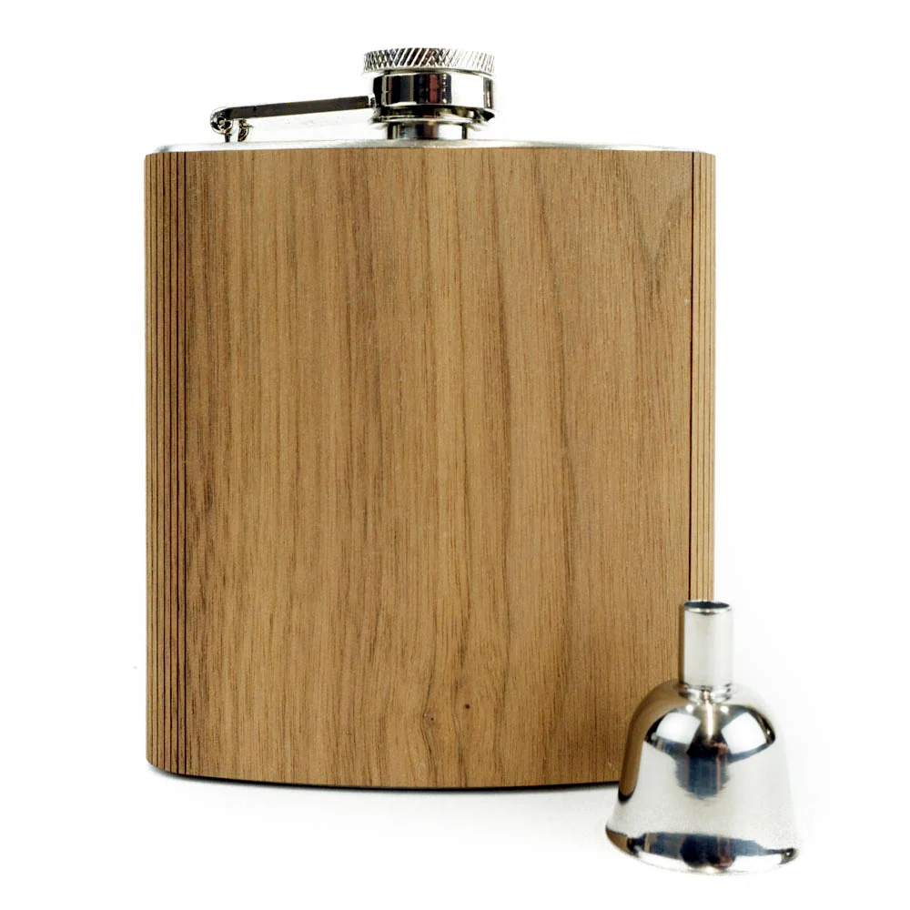 Wood Custom Flask 6 oz. - Image 4